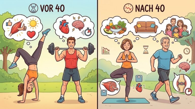 Mit über 40 fit bleiben: Was sich im Körper wirklich verändert