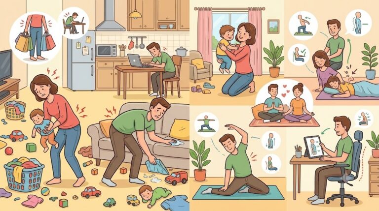 Rückenschmerzen im Familienalltag: Die häufigsten Ursachen und was wirklich hilft