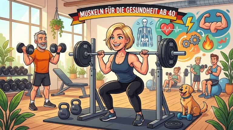 Krafttraining ab 40: Warum Muskeln jetzt dein wichtigster Gesundheits-Booster sind