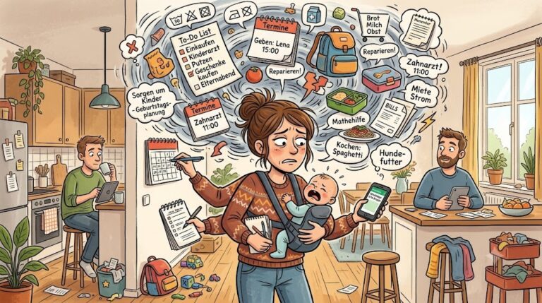 Mental Load: Warum einer oft alles im Kopf haben muss