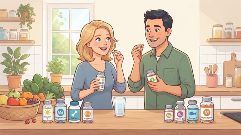 Vitamin D, Magnesium & Co.: Welche Supplements ab 40 wirklich sinnvoll sind