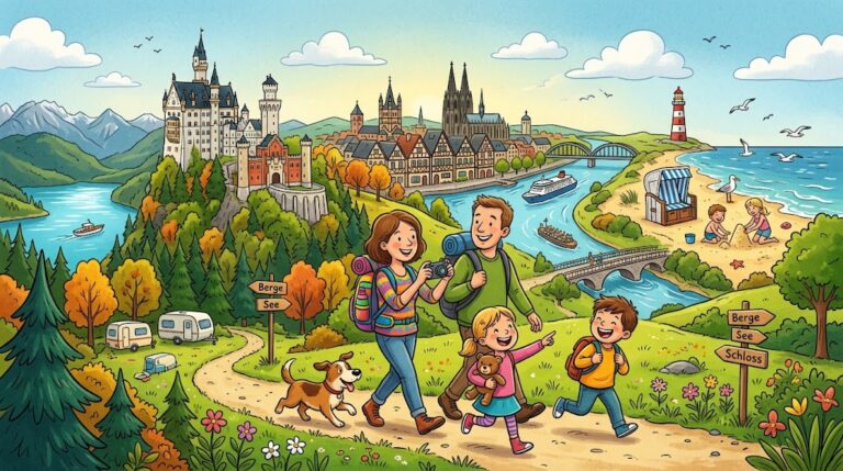 Familienurlaub in Deutschland: Die schönsten Ziele für Eltern und Kinder