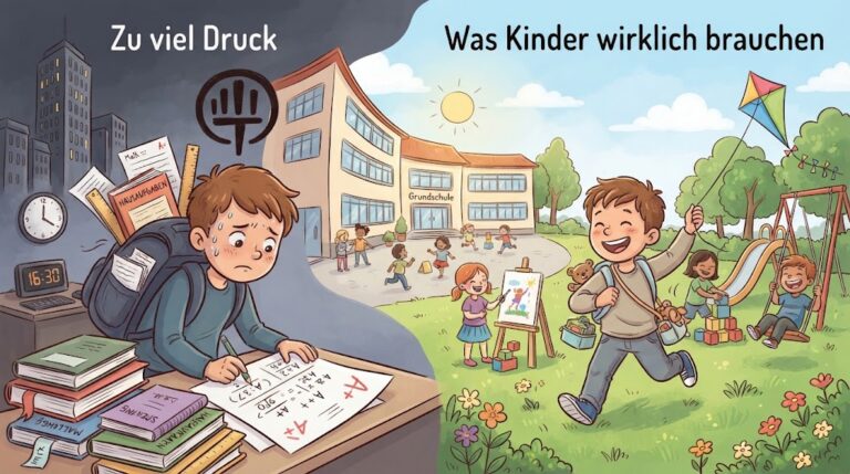 Zu viel Druck in der Grundschule? Was Kinder wirklich brauchen