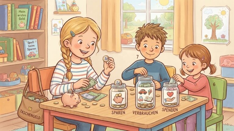 Taschengeld richtig nutzen: So lernen Kinder den Umgang mit Geld