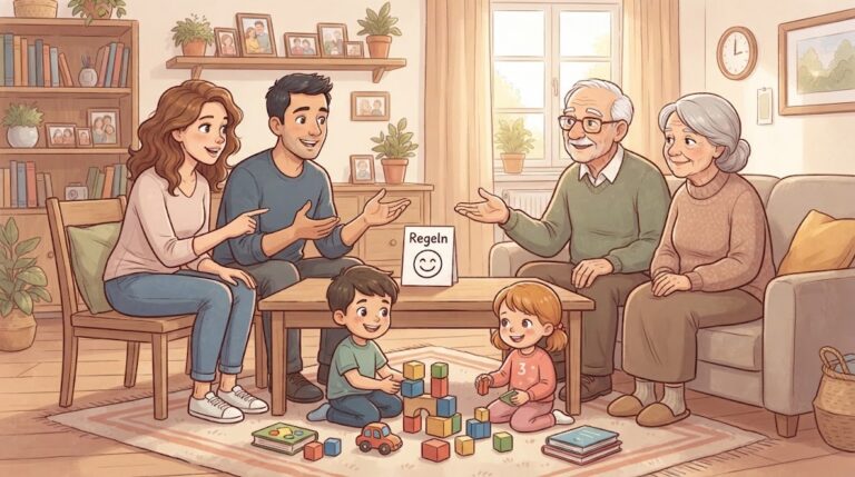 Wenn Oma und Opa mitreden: Wie Eltern Grenzen setzen, ohne Streit
