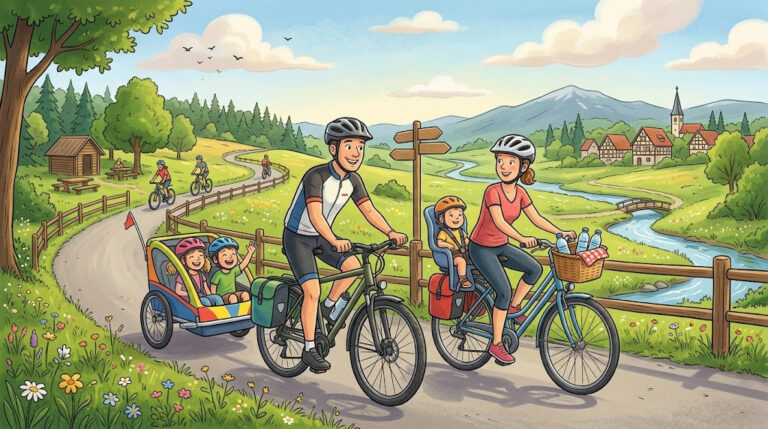 Fahrradtour mit Kindern: So wird der Ausflug für alle entspannt