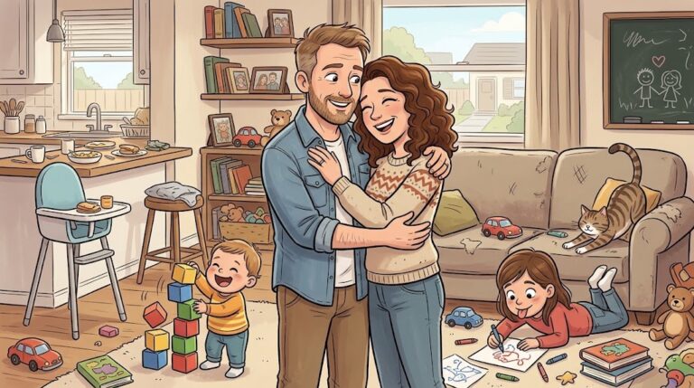 Mit 40 verliebt, mit Kindern überfordert? Der neue Alltag als Paar