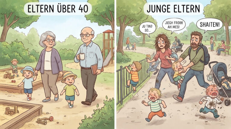 Warum Eltern über 40 ihre Kinder anders erziehen als junge Eltern