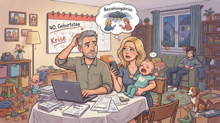 Warum viele Beziehungen nach dem 40. Geburtstag auf die Probe gestellt werden