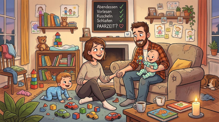Keine Zeit für Romantik: Wie Paare mit kleinen Kindern wieder zueinanderfinden