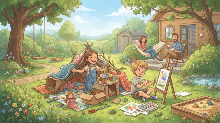 Ferien ohne Langeweile: Warum Kinder nicht ständig beschäftigt werden müssen