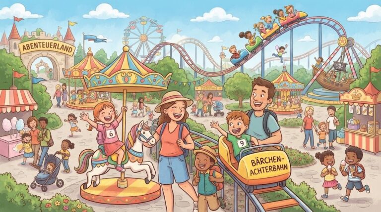 Freizeitpark mit Kindern: Wann sich der Besuch wirklich lohnt