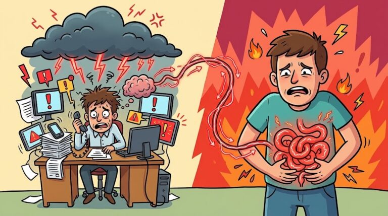 Stress und Darm: Warum dein Bauch deine Belastung spürt