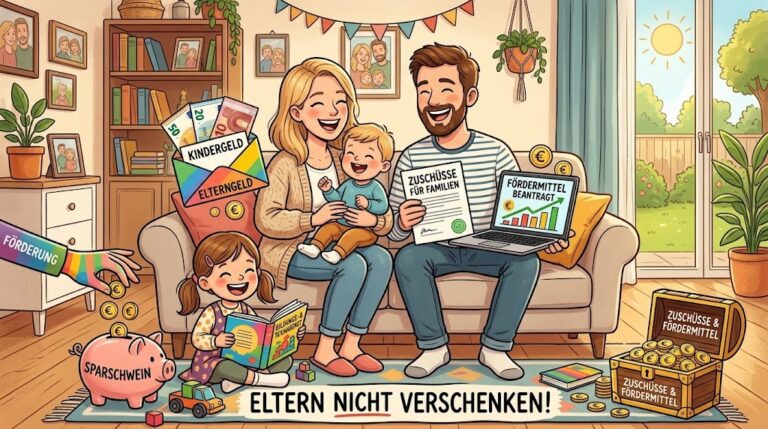 Familienförderungen und Zuschüsse: Dieses Geld sollten Eltern nicht verschenken